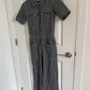 L.F. Markey Danny Boilersuit railroad stripe Sz 0
